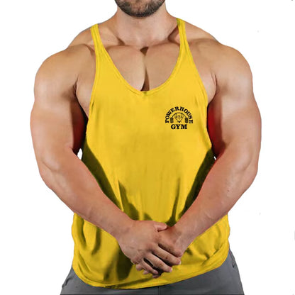 Fitness Clothing Gym T-Shirts Suspenders Man Gym Top Men Sleeveless Sweatshirt Men'S Clothes Stringer Vests Bodybuilding Shirt