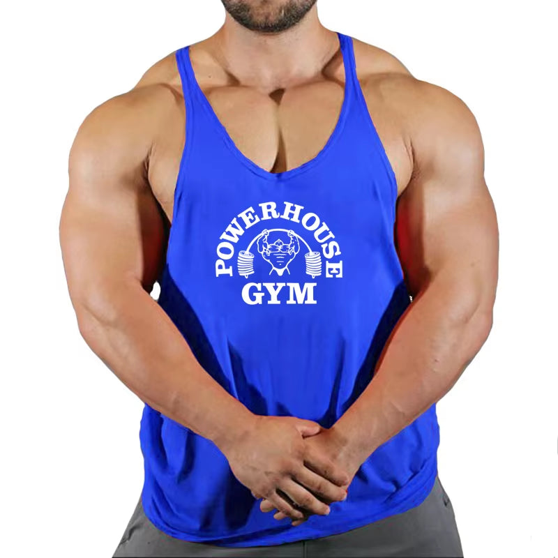 Fitness Clothing Gym T-Shirts Suspenders Man Gym Top Men Sleeveless Sweatshirt Men'S Clothes Stringer Vests Bodybuilding Shirt