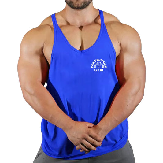 Fitness Clothing Gym T-Shirts Suspenders Man Gym Top Men Sleeveless Sweatshirt Men'S Clothes Stringer Vests Bodybuilding Shirt