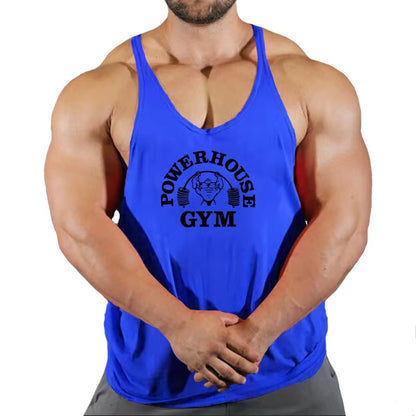 Fitness Clothing Gym T-Shirts Suspenders Man Gym Top Men Sleeveless Sweatshirt Men'S Clothes Stringer Vests Bodybuilding Shirt