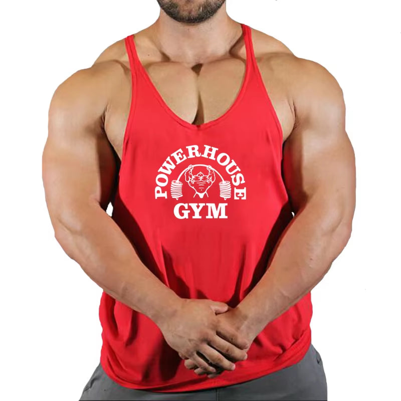 Fitness Clothing Gym T-Shirts Suspenders Man Gym Top Men Sleeveless Sweatshirt Men'S Clothes Stringer Vests Bodybuilding Shirt