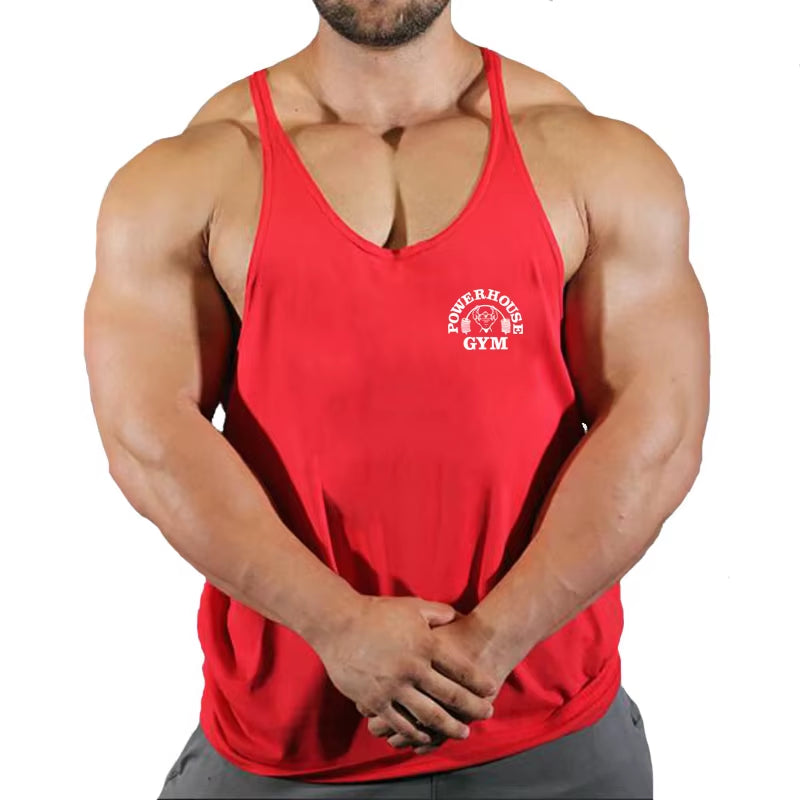 Fitness Clothing Gym T-Shirts Suspenders Man Gym Top Men Sleeveless Sweatshirt Men'S Clothes Stringer Vests Bodybuilding Shirt