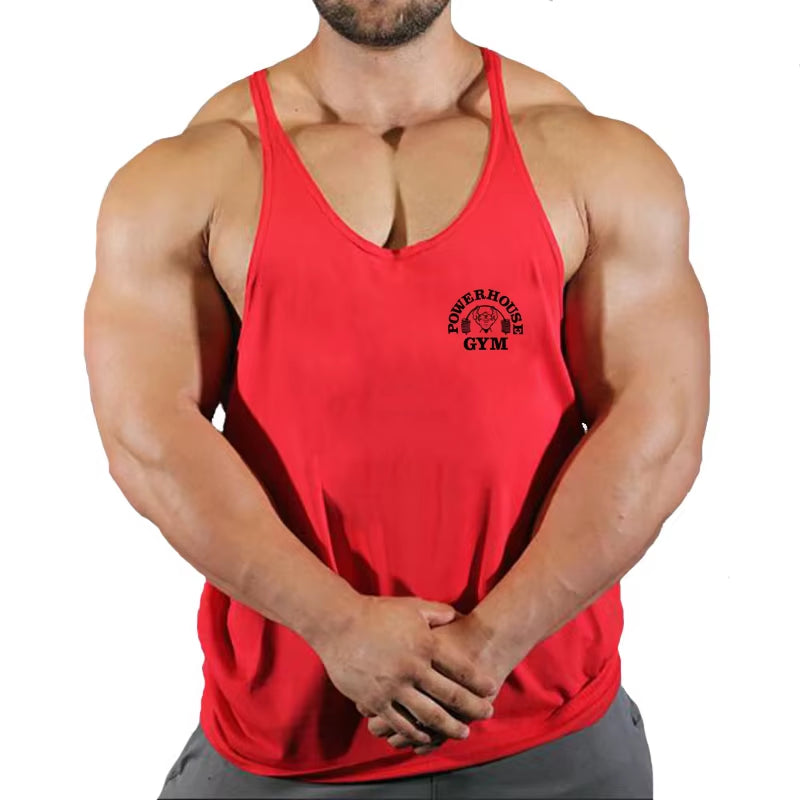 Fitness Clothing Gym T-Shirts Suspenders Man Gym Top Men Sleeveless Sweatshirt Men'S Clothes Stringer Vests Bodybuilding Shirt