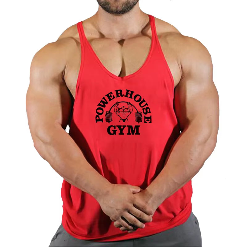 Fitness Clothing Gym T-Shirts Suspenders Man Gym Top Men Sleeveless Sweatshirt Men'S Clothes Stringer Vests Bodybuilding Shirt