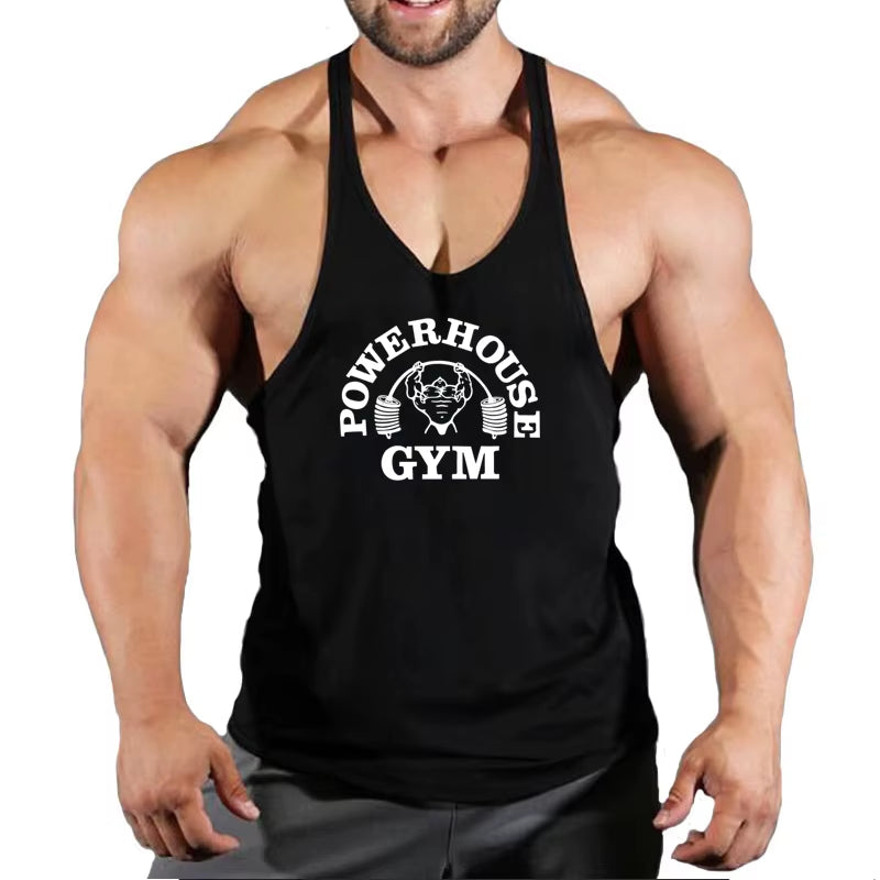 Fitness Clothing Gym T-Shirts Suspenders Man Gym Top Men Sleeveless Sweatshirt Men'S Clothes Stringer Vests Bodybuilding Shirt