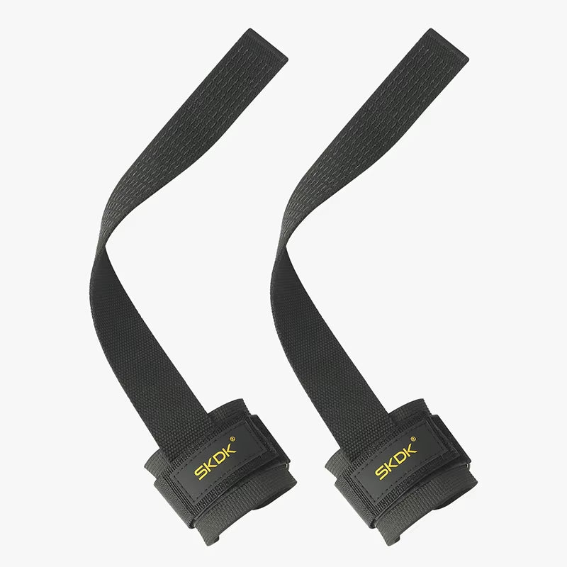 Weightlifting Strap with Wrist Band Gym Grip Bands Fitness Powerlifting Strength Weight Training Exercise Protection Wrist Strap